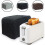 Dustproof Toaster Cover for 24 Slice Toasters Quilted Red Polyester Protective Kitchen Decor 3