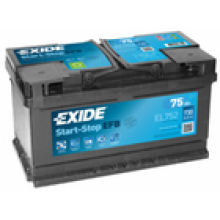 Exide EL752 Stop Start 75Ah 730CCA EFB Battery FITS FORD GRAND CMAX FOCUS III