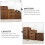 Wood Storage Box ThreeLayer Desktop Organizer For Home Use SpaceSaving 2