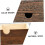 Wood Storage Box ThreeLayer Desktop Organizer For Home Use SpaceSaving 4