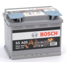 S5 A05 Bosch AGM New Car Battery 12V 60Ah Type 027 S5A05