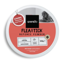 Anti insects Flea tick defense 100g powder for Cats Dogs Vitamin B12