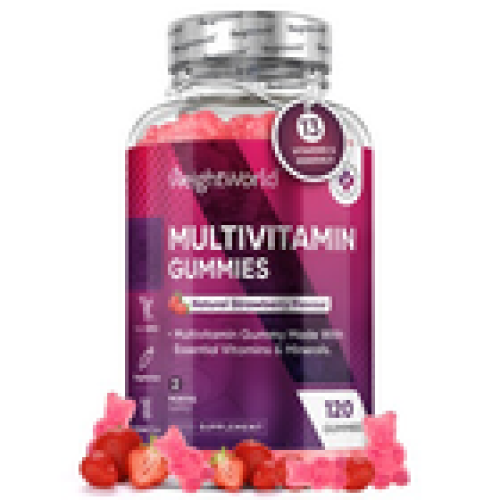 Multivitamins 120 Gummies Vitamin A B complex C D E with zinc Veg