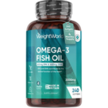 Omega 3 Fish oil 240 Softegls 2000mg High Dose Heart health Circulation