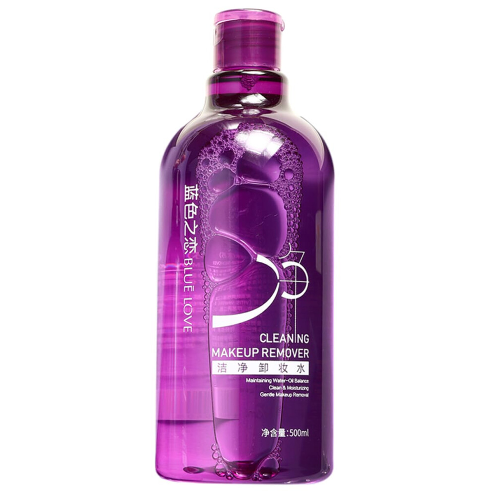 Makeup Remover Water for All Skin Types, Gentle Eye and Lip Cleanse, Hydrating NonGreasy 16.9oz