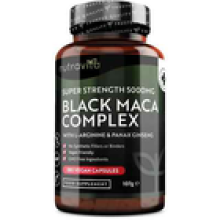 Maca Root Capsules 5000mg Helps with Sexual Health Hormones Energy 180 Caps