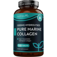Pure Marine Collagen Hydrolysed 120 Tablets Skin Hair Nails Bones Joints