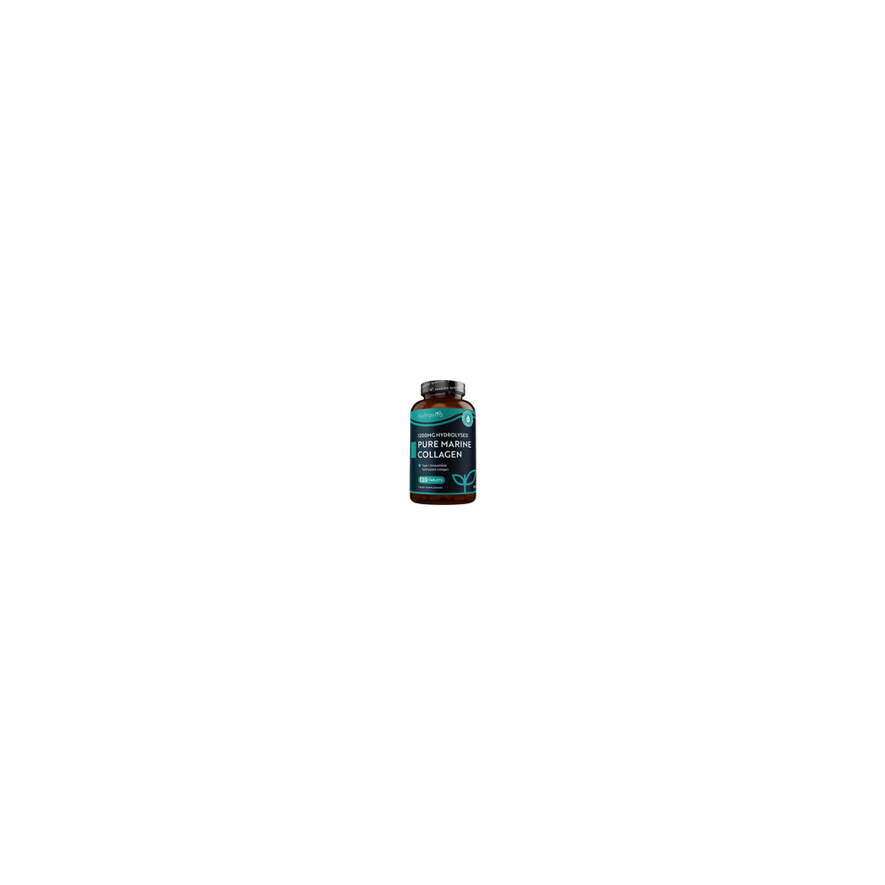 Pure Marine Collagen Hydrolysed 120 Tablets Skin Hair Nails Bones Joints