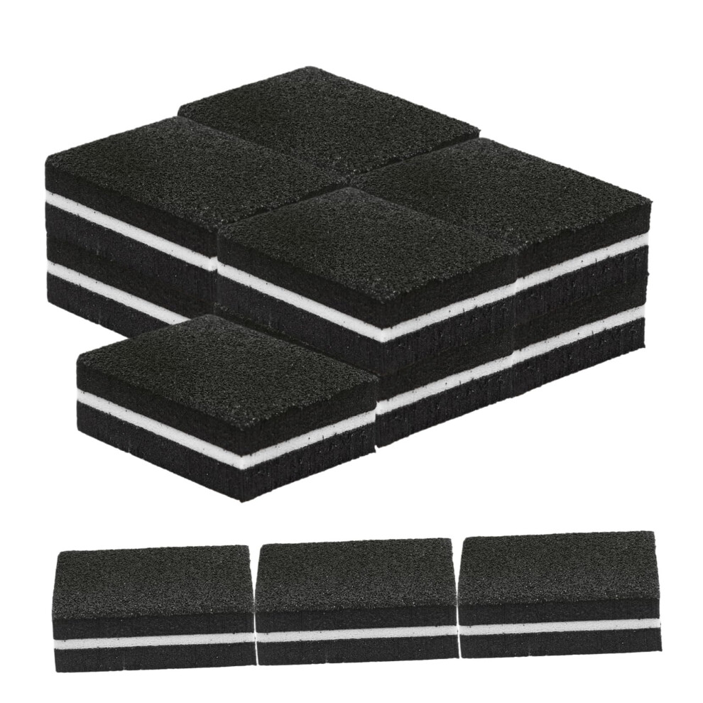 50pcs Mini Nail Buffer Block for Acrylic Nails, DualSided Gentle Sponge Manicure Tool