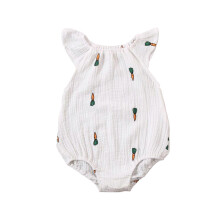 (E, 90 cm) Summer Baby Jumpsuit,Floral Print Toddler Playsuit,Short Sleeve Bodysuit,Cotton Linen Breathable Romper
