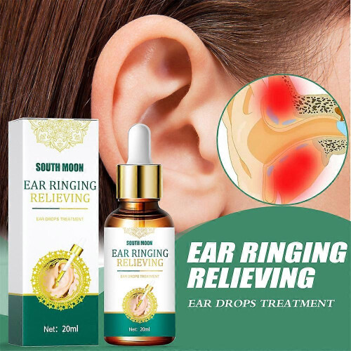 (2pcs)Pain Relief Acute Otitis Ear Tinnitus Ear Ringing Relieving Drops Ear Drops 1