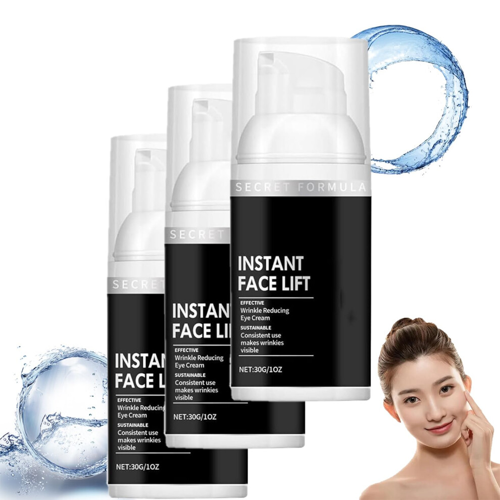 Cream Eye Lifting 3 Pack For Instant Face Tightening, Under Eye Firming, Wrinkles And Puffiness