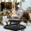 Fire Pit Mat with Flameproof DoubleSided Coating, Hexagonal Deck Protector for BBQ Grills, Outdoor Camping 104x92cm 3