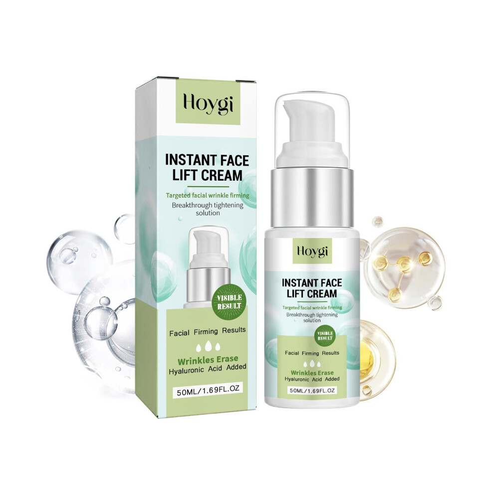 Cream Instant Face Lift With Instant Lifting Effect, Antiaging Skin Tightening For Face And Neck