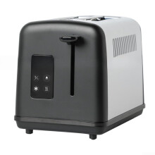 Smart Touchscreen 2 Slice Toaster Stainless Steel Digital Toaster With 6 Settings Bagels And Waffles Compatible
