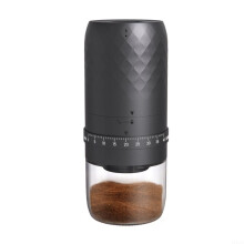 Rechargeable Electric Coffee Bean Grinder Portable Handheld Espresso Grinder With External Gear Adjustment Conical Burr