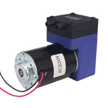 Low Noise Miniature Pressure Pumps Oil Brush Vacuum Pumps For Camping And Fishing Gear, Compact Brush Piston