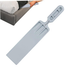 Bed Sheet Tucker Tool Plastic Mattress Lifter Paddle Labor Saving For Easy Bed Making 14.96x3.03inch Grey