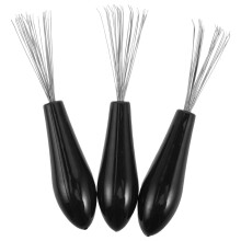 3pcs Hairbrush Cleaner Set with Deep Cleaning Hooks, Ergonomic Handle and TravelFriendly Size for Lint and Dust Removal