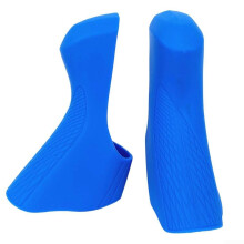 Bike Brake Lever Hoods for Shimano ST4700/1055800/UT6800 with NonSlip Silicone Gear Shift Cover Blue