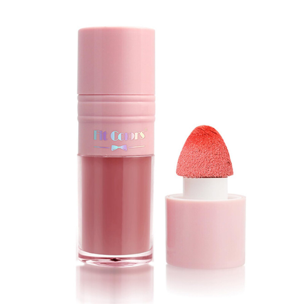 Cream Blush Liquid Cheek Makeup With Buildable Pigment, Dewy Finish And Longwearing Formula