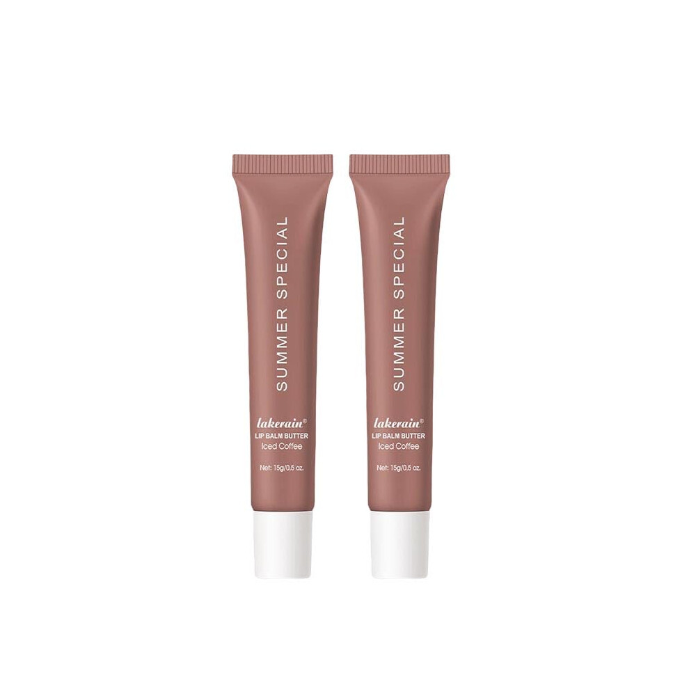 Lip Butter Balm Birthday Cake Flavor 2 Pack with Deep Hydration and LongLasting Moisture