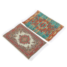 1:12 Tapis en fil de soie pour maison de poupée 16x10cm