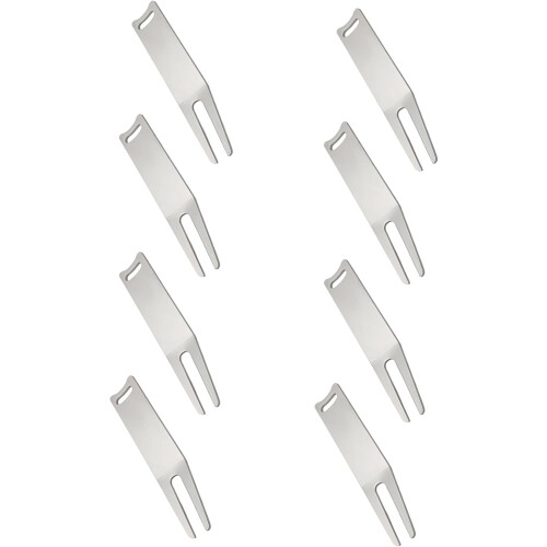 8Pcs Metal Golf Divot  Tool Set for Precise Green Maintenance with RustResistant Finish 2