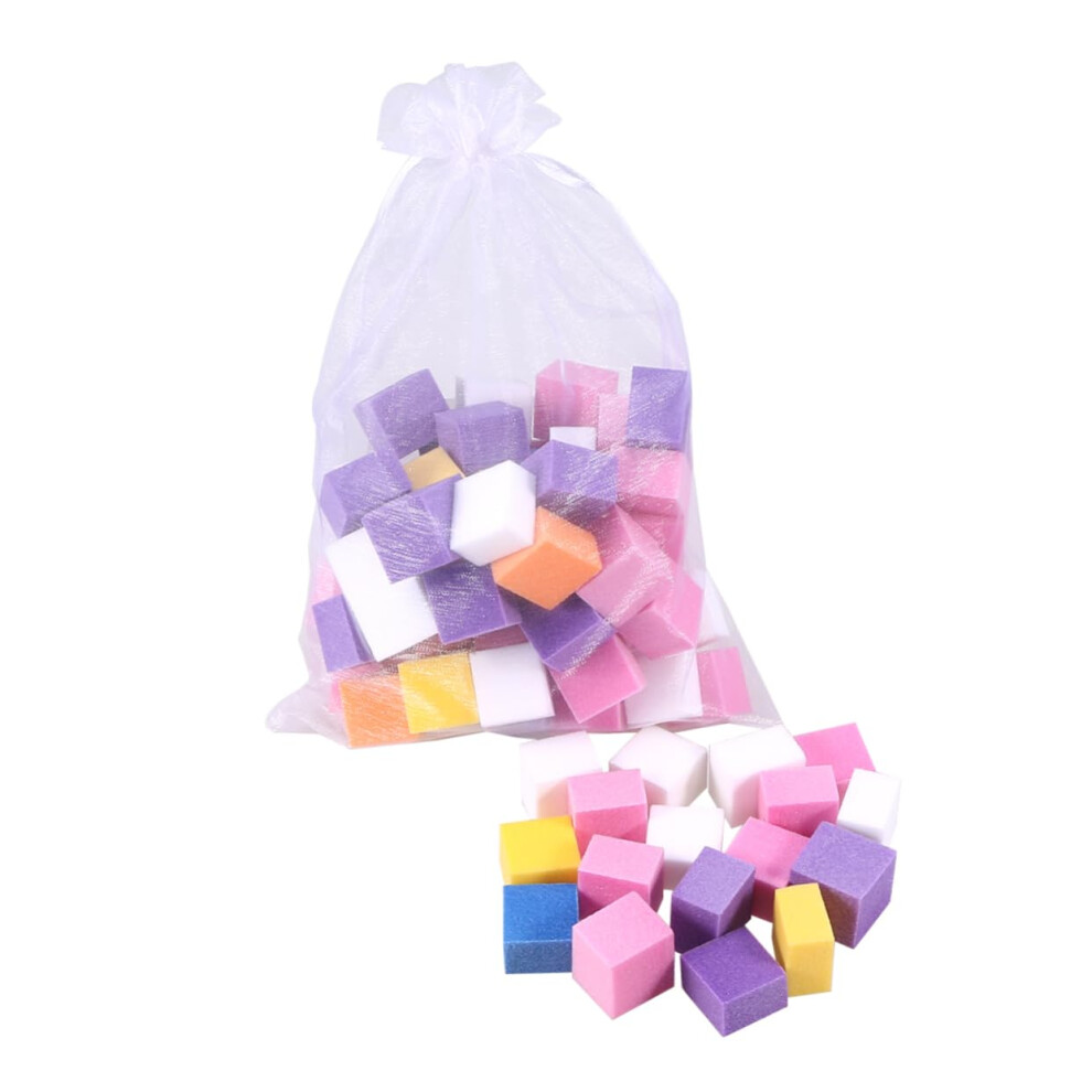 Colorful Nail Buffer Block and Mini Nail File Set for Gentle Manicure and Pedicure Care
