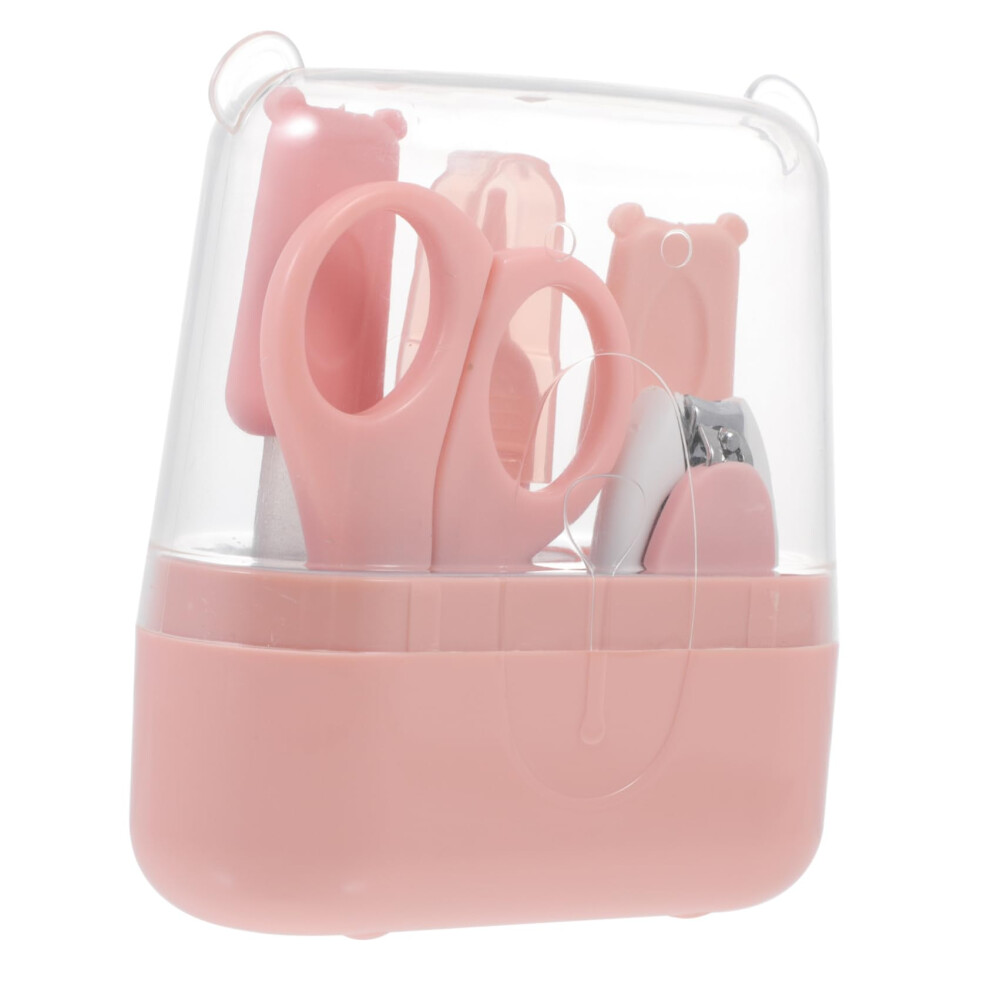Electric Nail Trimmer Manicure Pedicure Kit with Interchangeable Grinding Heads and Storage Case