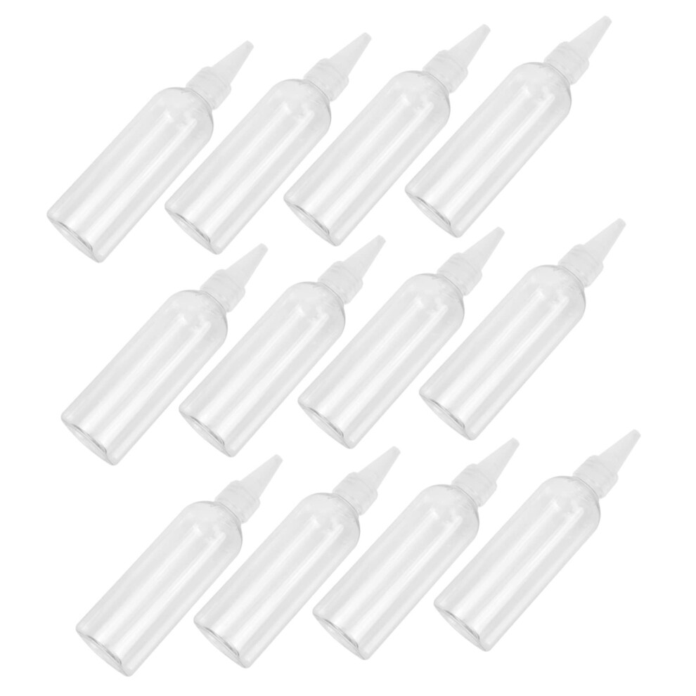 30pcs Squeeze Bottles with Leakproof Screw Cap, Hair Dye and Lotion Applicator, Refillable Travel Size
