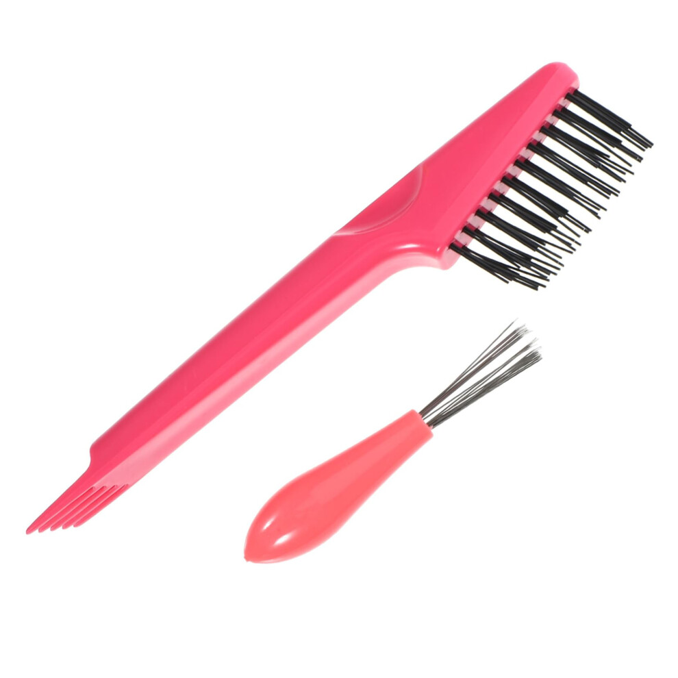 Hair Brush Cleaner Tool with Rake Design, Fast Hair Removal for Salon and Home, Ergonomic Grip