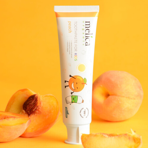 MELICA ORGANIC KIDS NATURAL PEACH Toothpaste