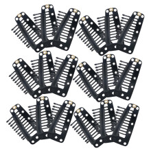 30pcs Metal Wig Clips for Secure Hold Hairpieces and Extensions Durable Easy Install