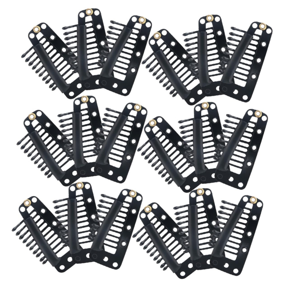 Unisex 30Pcs Metal Wig Clips For Secure Hold Hairpieces And Extensions Durable Easy Install