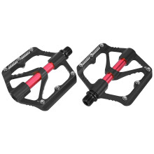 Pedali WAKE Bike con tre cuscinetti, 11,6 x 9,3 x 1,7 cm, nero
