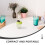 Powder Travel Container Plastic Multi 1pcs 8