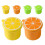6 Pcs Upholstery Foam Artificial Ice Tray Crisper Toddler 5