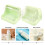 1pack Baby Bottle Box Storage Pp Dustproof Green for Parents 7