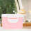 Milk Powder Travel Container Pink Pp 1pcs 3