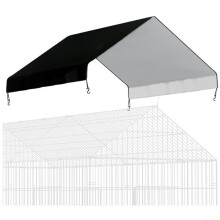 Waterproof Chicken Coop Cover 57x43 Inches Heavy Duty Oxford Cloth Outdoor Poultry Run Shade