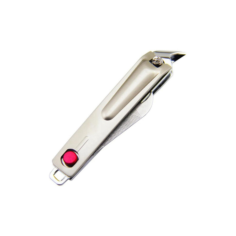 Nail Tip Cutter Stainless Steel Professional Clippers for Acrylic and Artificial Nails with Precision Blades