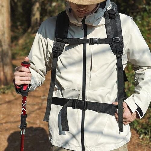 Waterproof Hiking Backpack 60L, Large Capacity Travel Pack with Hydration System and Ergonomic Straps 2