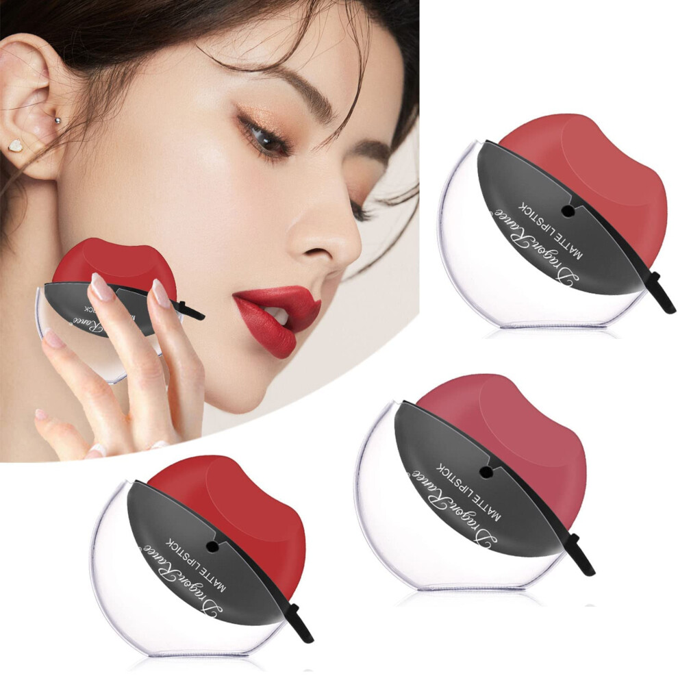 Matte Liquid Lipstick Set Long Lasting Waterproof NonStick Finish Travel Size Trio