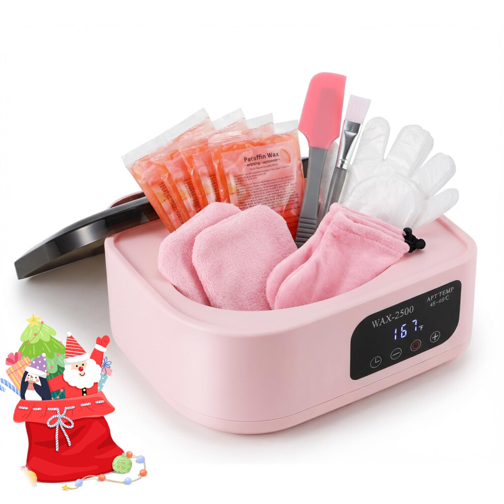 Paraffin Wax Machine for Hands and Feet, 3500ML Wax Warmer with Temperature Control, 5 Pack