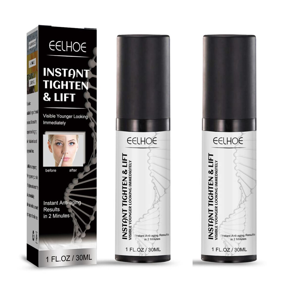 Instant Face Lift Serum 2PCS â Instant Skin Tightening, Wrinkle Smoothing Eye and Face Treatment 1oz