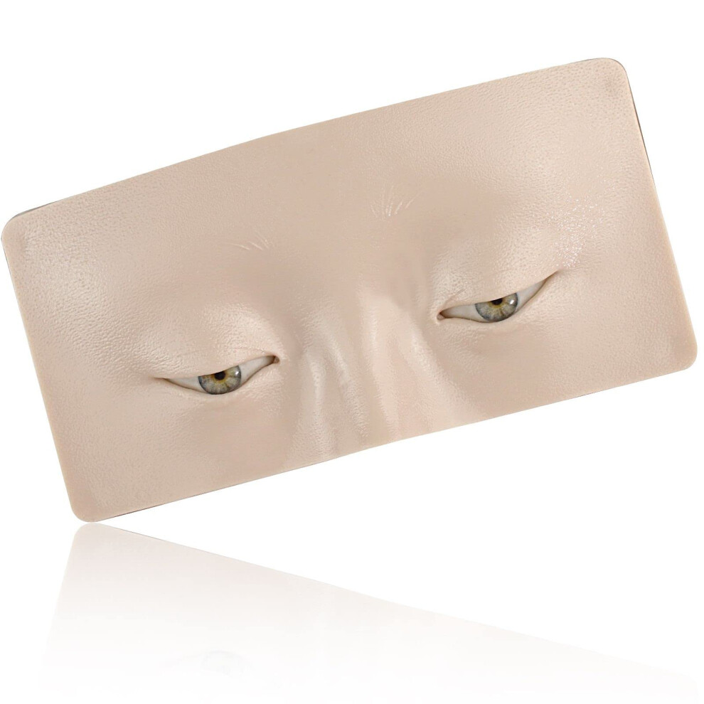 Reusable 5D Makeup Practice Pad for Eyebrow and Eye Training with Realistic Bionic Skin Texture