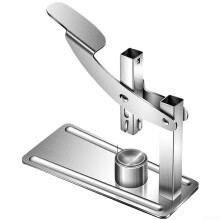Nut Cracker Chestnut Press Tool With Cross Serrated Blade, Stainless Steel Body, NonSlip Handle, For Easy Opening