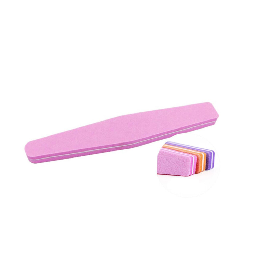 5pcs MultiSided Nail Buffer Block and Washable Sponge Nail File for Salon and Home Manicure