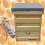 Actiasbee National Bee Hive in Pine with Flat roof 3